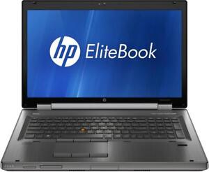 HP EliteBook 8760w QuadCore i7 2820QM 2,3GHz 4GB 160GB SSD 17,3" DVD-RW Win 7
