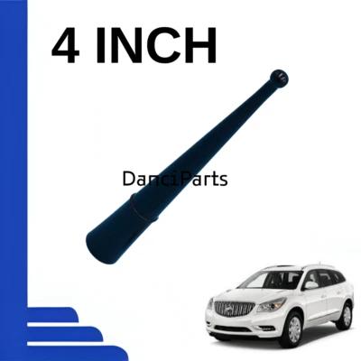 Antena de radio AM/FM negra de 4" para Buick Enclave 2016-2017 Foto 1 de 3