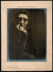 Vanni Marcoux. Galerie der großen Künstler. Fotograf Paul Méjat. um 1920 #3 - Bild 1 von 1