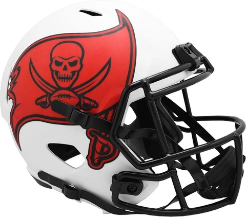 Riddell Buccaneers LUNAR Alternate Revolution Speed Football Helmet Cover