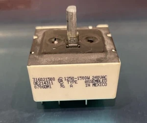 Interruptor de control de quemador Frigidaire 316021500 OEM - Imagen 1 de 9