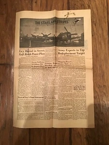 Periódico vintage 27 de octubre de 1945 - Imagen 1 de 5