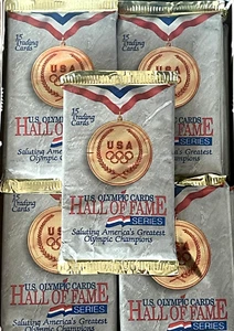 1991 IMPEL U.S. OLYMPIC (Hall of Fame Series) PACK 15 Cards JESSE OWENS RC? OVP! - Bild 1 von 24