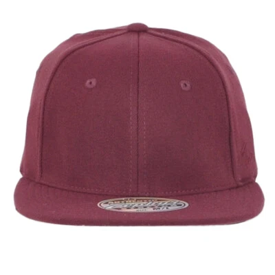 Gorra Zephyr Borgoña Ajuste Flexible Pequeña S Billete Plano En Blanco Liso Elástico Hombres Foto 1 de 4