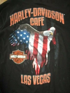 HARLEY DAVIDSON CAFE Las Vegas (XL) T-Shirt MOTOR CYCLES - Picture 1 of 4