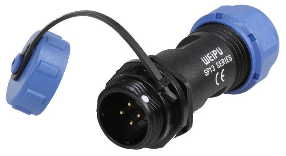 Circular en Línea Enchufe, 4P, 5-8MM - MBS CONNECT - Imagen 1 de 1