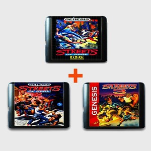 Streets of Rage 1 2 3  for Sega Genesis Mega Drive Simpsons Street Fighter Sonic
