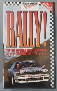 Rally! The 1991 FIA World Rally Championship Rounds 1-7 PAL VHS Video Sainz etc - Picture 1 of 1