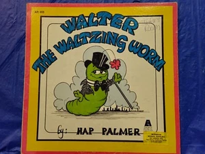 HAP PALMER - THE WALTZING WORM - KIDS LP "COVER ONLY" (NO VINYL, COVER ART) - Picture 1 of 4