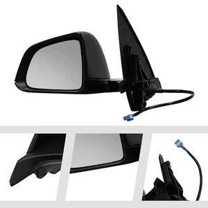 For 2022-2023 Tesla Model Y Driver Side Black Left Side Mirror With Anti-Glare - Picture 1 of 11