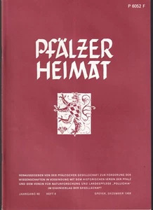 Pfälzer Heimat 40/4 Barbelroth Rott Speyer Arzheim Jüdischer Leuchter 1989 - Bild 1 von 2