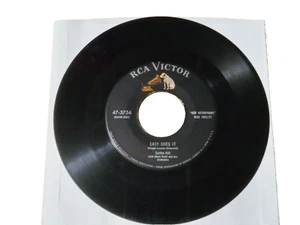 "EASY DOES IT" "MINK SHMINK" Eartha Kitt RCA 45 - Picture 1 of 2
