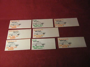 1962 Mercury Vs. Ford Sales Brochure Lot Booklet Catalog Old Original - Picture 1 of 7