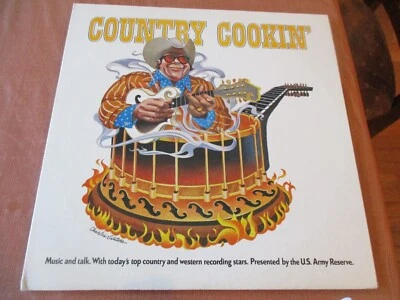 COUNTRY COOKIN'-Music & Talk w/Lee Arnold/G.Jones/D.Parton/Others/1975/VG+/2 LPs Foto 1 de 4
