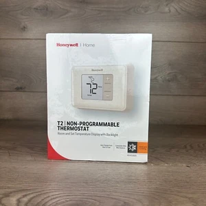 NEU Honeywell T2 RTH5160D nicht programmierbarer Thermostat weiß VERSIEGELT - Bild 1 von 7