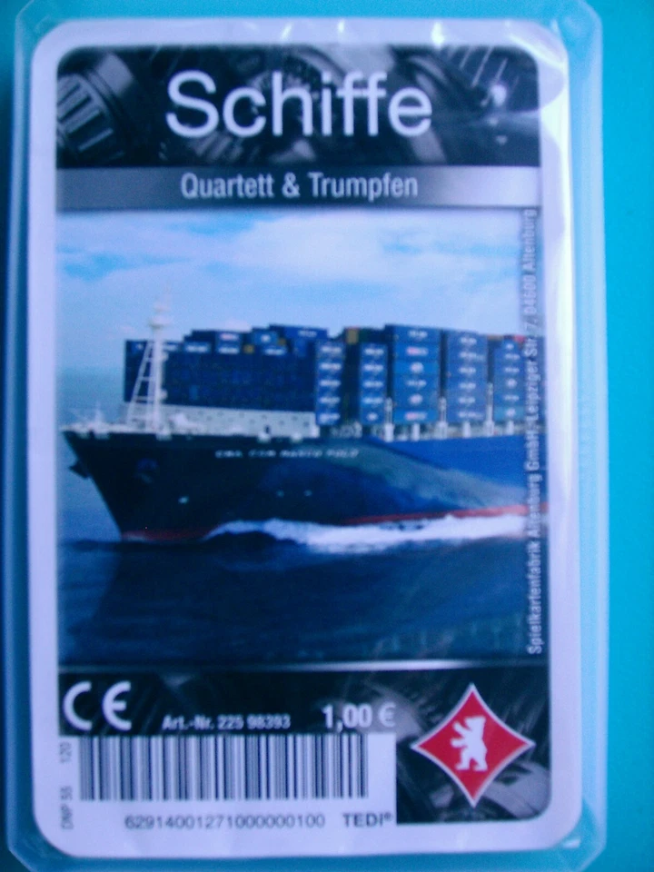 BSK / Altenburg / TEDI -- Schiffe -- SCHIFF QUARTETT    ! ! ! - Bild 1 von 1