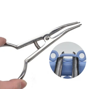 Separador de ortodoncia dental bandas elásticas de goma lazos ligadura alicates de fuerza - Imagen 1 de 20