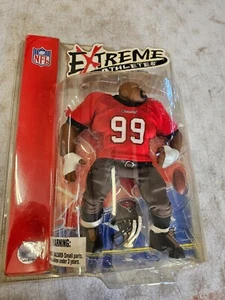 Figura de acción de 10" de los atletas extremos de la NFL Warren Sapp #99 Tampa Bay Buccaneers nueva en caja - Imagen 1 de 2