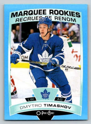 2019-20 O-Pee-Chee Blue Border #628 Dmytro Timashov (ref 218342) - Image 1 of 2