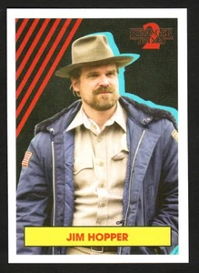 STRANGER THINGS SEASON 2 CHARACTER INSERT STICKER CS-2 JIM HOPPER - Bild 1 von 1