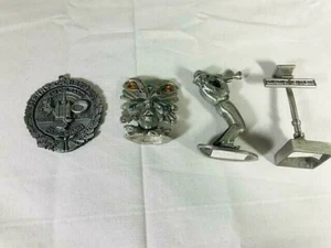 New Orleans Mardi Gras Pewter Figures Set of 4 Free Shipping - Picture 1 of 4