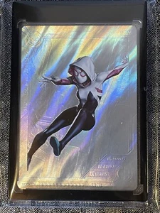 Ghost Spider 2022 Camon Marvel Team Up! Gwen Silver Foil #SPMT-004 FR SSP! - Picture 1 of 3