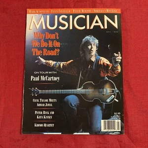 Musician Magazine May 1990 Paul McCartney - Picture 1 of 24