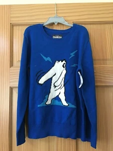 NWT Oshkosh Bear Boy Pullover Sweater many sizes - Picture 1 of 1