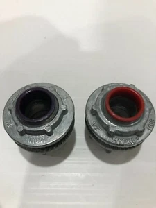 India similar to Crouse Hinds St-1, 1/2" Meyers Hub Zinc Conduit Fitting, Used - Picture 1 of 5
