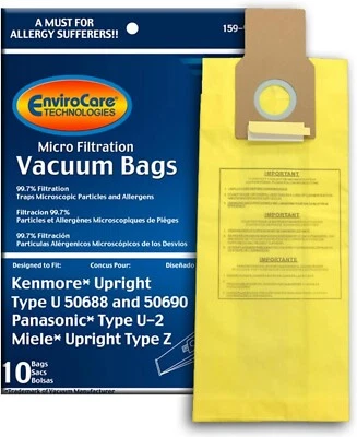 EnviroCare Vacuum bags for Kenmore Upright Type Z. 10 pack - Image 1 of 4