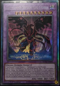 YuGiOh Earthbound Servant Geo Grasha Collector's Rare 1st Edition MZMI-EN031 - Imagen 1 de 1