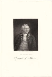 ISRAEL PUTNAM, Revolutionary War General/Seven Years War, Steel Engraving 9081 - Picture 1 of 1