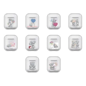CUSTODIA COVER RIGIDA UFFICIALE ME TO YOU ALL ABOUT LOVE TRASPARENTE PER AIRPODS - Foto 1 di 15
