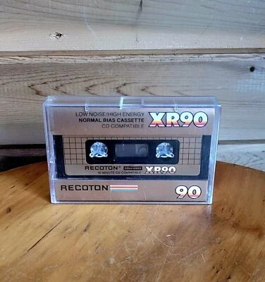 Cassette en blanco sellado vintage XR90 Foto 1 de 3