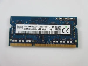 Memoria RAM SO-DIMM 4GB PC3L-12800S HYNIX HMT451S6BFR8A-PB Originale #1 - Picture 1 of 1