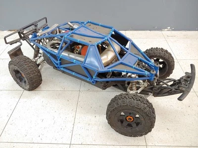 HPI / Rovan? Baja 5T 1/5 2wd Baja Truck Gas ARTR w/ Cage & Dominator Pipe Savox - Image 1 of 4
