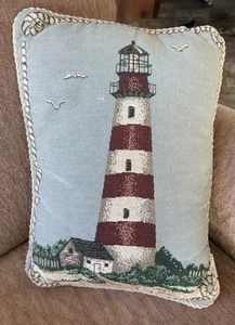 Riverdale Leuchtturm Maritim Wandteppich Dekokissen - Bild 1 von 3