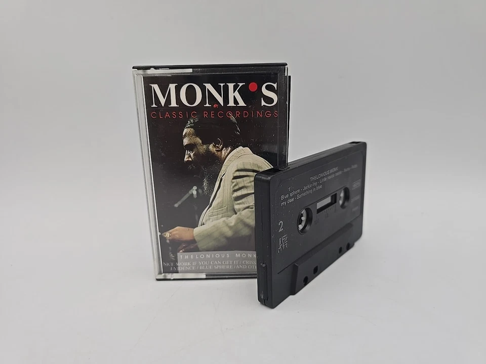 Thelonious Monk Monk’s Classic Recordings Cassette Tape Import Netherlands 1988 - Image 1 of 4