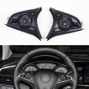 NEW 2Pcs Steering Wheel Control Button Cover 23221779 For Buick Lacrosse Enclave - Picture 1 of 8