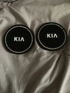 KIA Cup Holder Mats (pair) - Picture 1 of 3