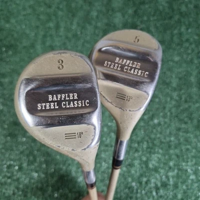 Juego de madera Cobra Baffler acero clásico 3 y 5 16*/18* varilla de grafito derecha Foto 1 de 4