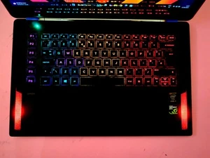 Rare Premium Touchscreen Hp Omen Gaming Laptop Core i7 CPU 500GB SSD New Battery - Afbeelding 1 van 18