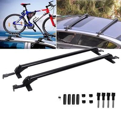 For Subaru WRX STI Sedan 2015+ 43.3" Car Top Roof Rack Cross Bar Luggage Carrier Foto 1 de 4