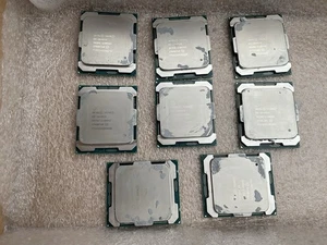lot8 Intel Xeon E5-2640 V4 SR2NZ 10-Core 2.40GHz 25MB Cache 14 nm CPU Processor - Picture 1 of 2