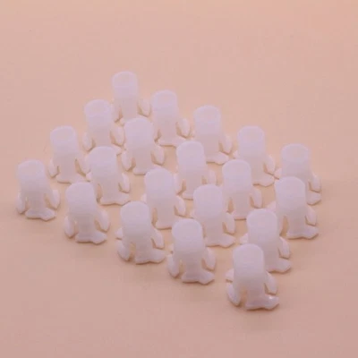 20 Pcs Plastic Headlight Nut Clip For Audi 100 Volkswagen Golf Jetta 191-941-142 - Image 1 of 4