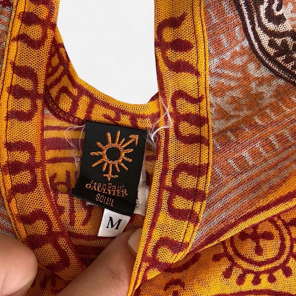 Jean Paul Gaultier Soleil Vintage Mesh Top - Photo 1/4