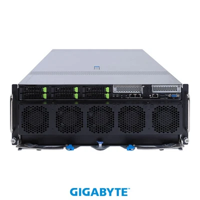 Gigabyte G492-ZD2 8GPU SXM4 baseboard Server 6x2.5" 4x3000W Support EPYC 7003 - Image 1 of 2