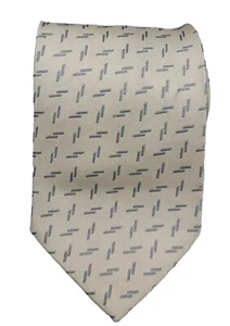 Giorgio Armani Cravatte Herren Krawatte 100% Seide Made in Italy Beige - Bild 1 von 5