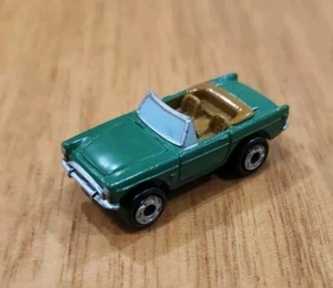 Vintage Micro Machines Galoob Sunbeam Alpine Tiger Car Green Tan Seats 1996 LGTI - Picture 1 of 5