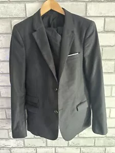 The Kooples Super 100's Suit Jacket Black 46 - Picture 1 of 11